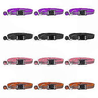 Puppy Collars with Safety Buckle and ID Tags, Soft Design for Whelping and Litter Identification