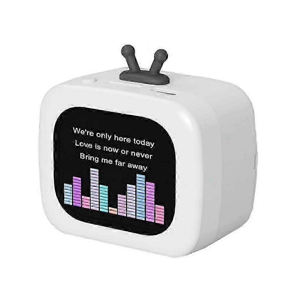 Portable Bluetooth Speaker with Touch Screen Small Wireless Stereo