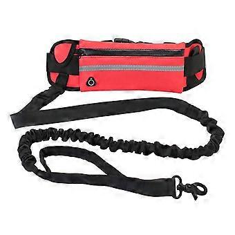 Extendable Dog Leash / Hands-Free, Walking, Hiking, Sporty Bag with Dog Leash