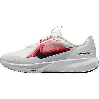 Nike SONIC FLY Low top Running Shoes White Red Unisex FZ0017-101