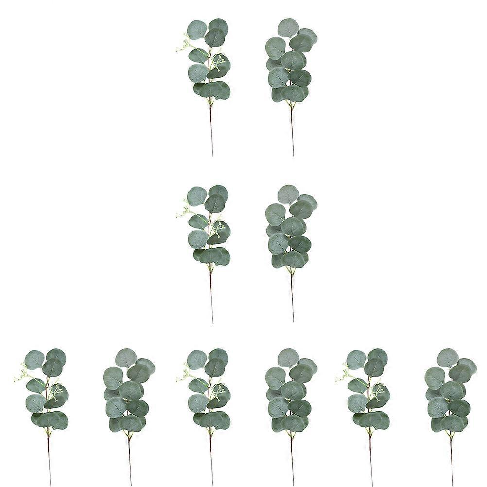 Artificial Eucalyptus Leaf 30Pcs Decor for Wedding Party Use