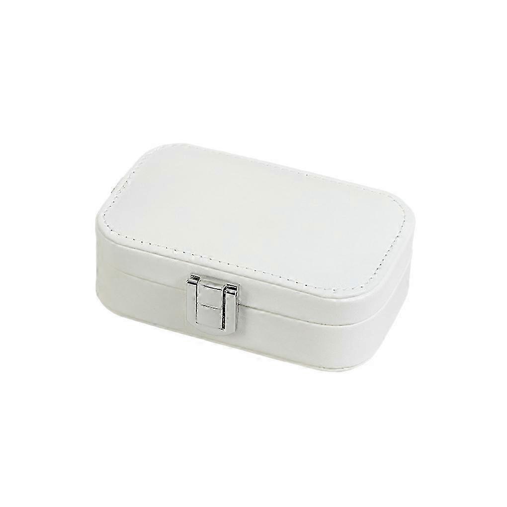 Compact Double-Layer Earring Storage Box