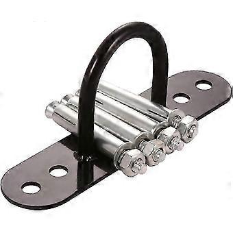 Wall Anchor Hook compatible with Battle Rope Installation, Fixing Bracket with 4 Screws