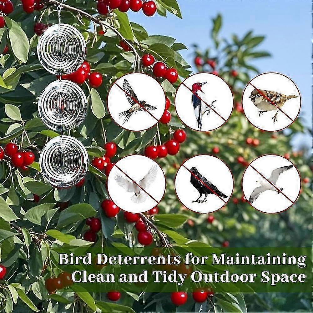 Reflective Rotating Wind Chime