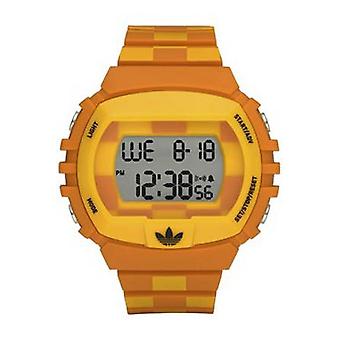 Adidas orig nyc Watch for Unisex Digital Quartz with ADH6114 Plastic Bracelet