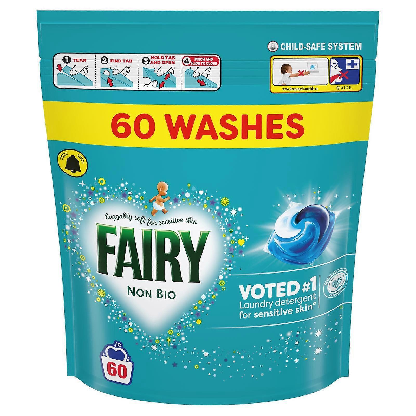 Fairy Non Bio Pods 60 Washes