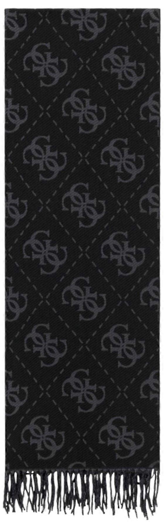 GUESS Scarf - Coal Black Logo