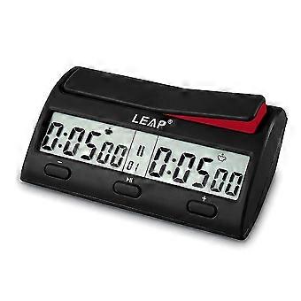 Digital Chess Timer, Advanced Digital Chess Clock with 7 Timing Modes, 38 Preset Rules, ABS Material, Portable for Chess, Go, Chinese Chess Games