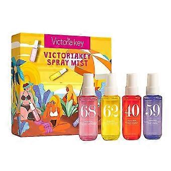 Gaveeske med 4 dufter, hver på 30 ml, med brasiliansk parfyme.