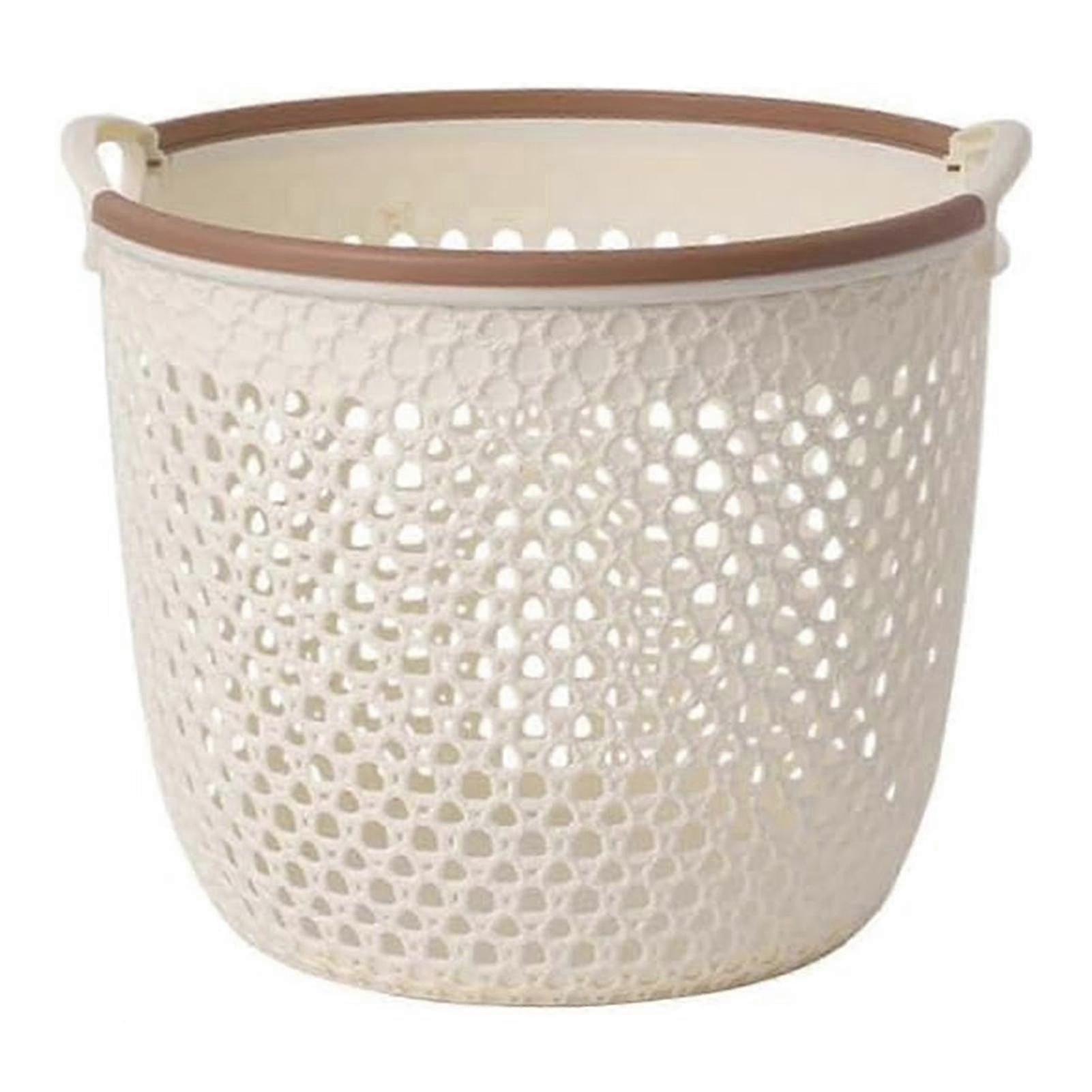 Breathable Dual-Handle PP Dirty Clothes Basket