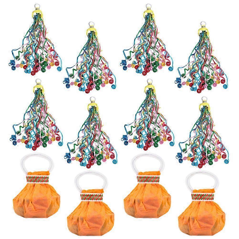 Hand Throw Streamers Paper Streamers compatible with Party 12Pcs Assorted