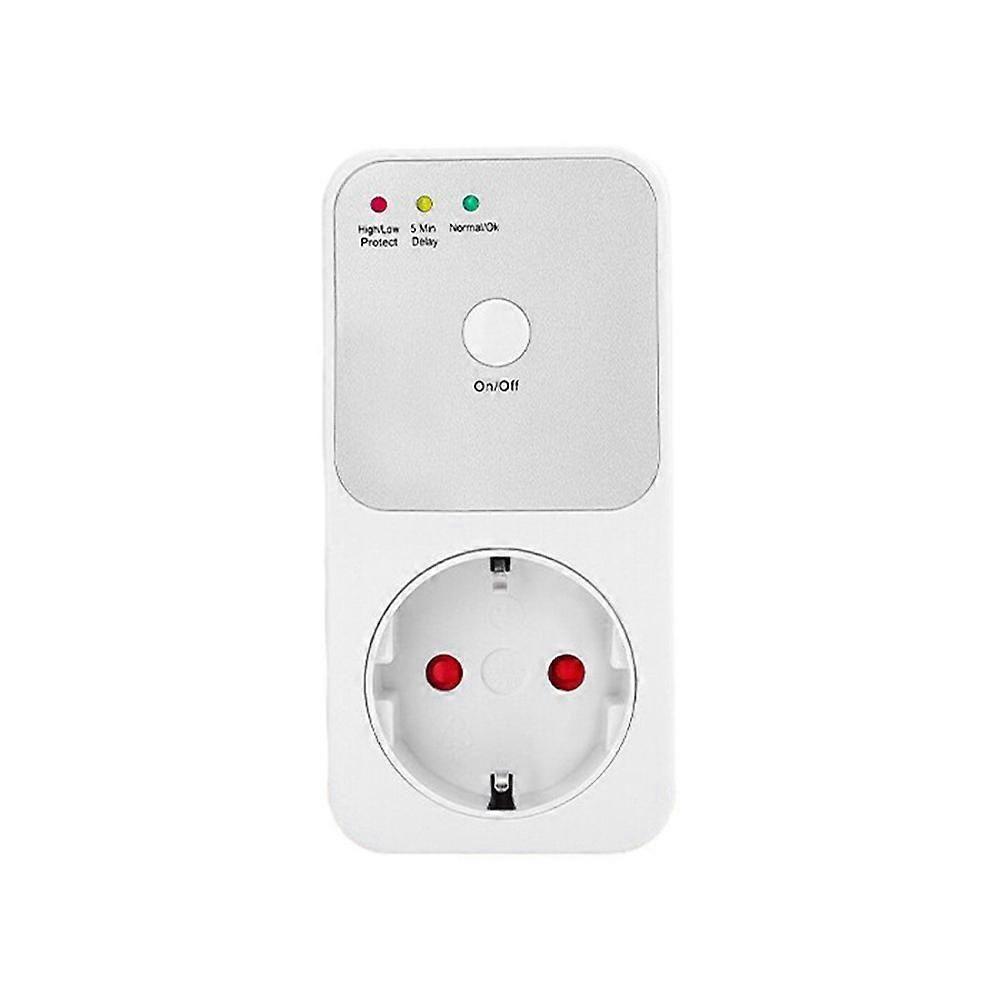Protector Voltage Relay Electrical Socket, Refrigerator Voltage Protector Multifunctional for Home-JXLGV