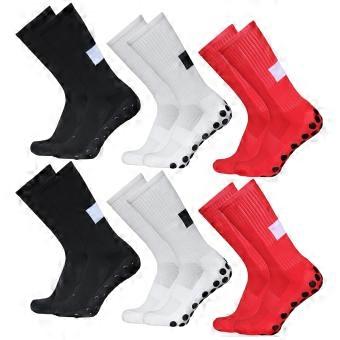 Lixada Outdoor Sports Running Socks Stretcy Socks Athletic Football Soccer Socks Anti Slip Socks with Grips
