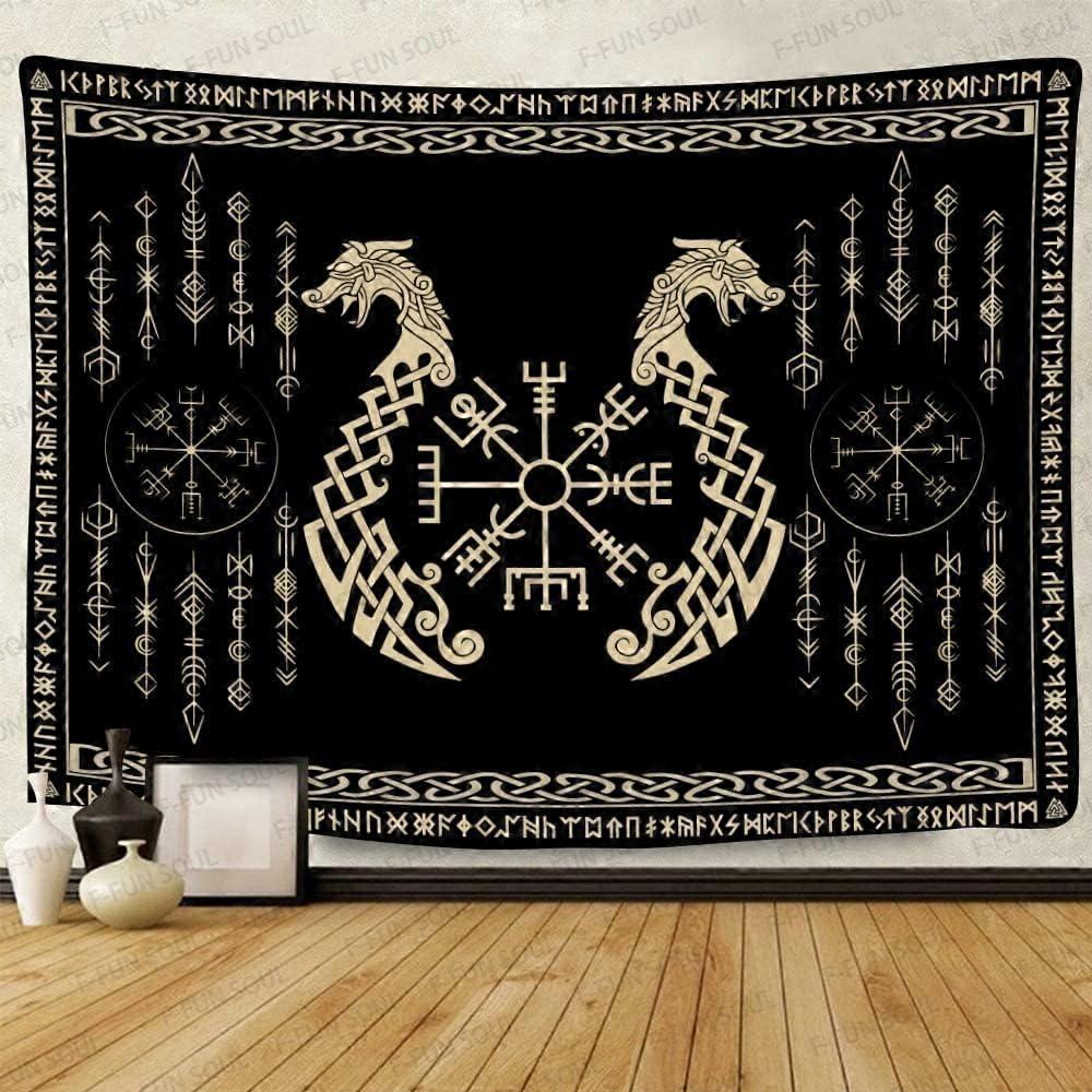 Tapestry Nordic Vikings Large Soft