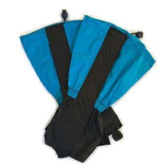 Waterproof Hiking Gaiters with Tear Resistant Nylon Fabric, Lightweight Ankle Snow Gaiters for Boots Outdoor Blue