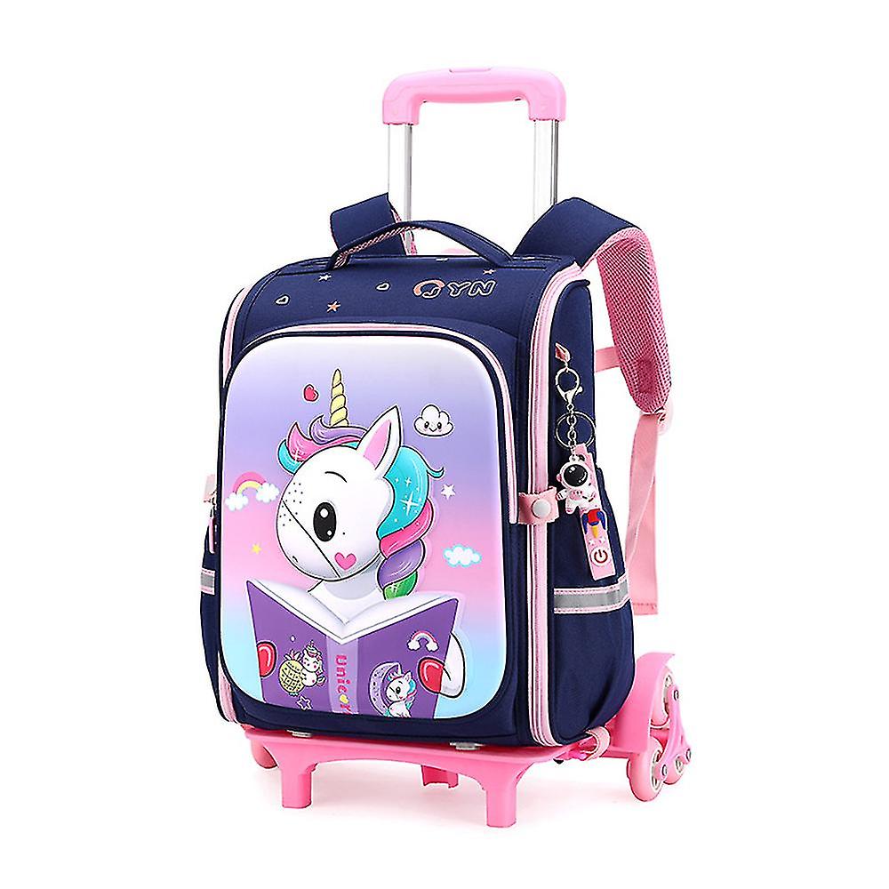Space Schoolbag Large Primary School Students Grades 3-6 Ridge Protection Burden Relief Backpack
