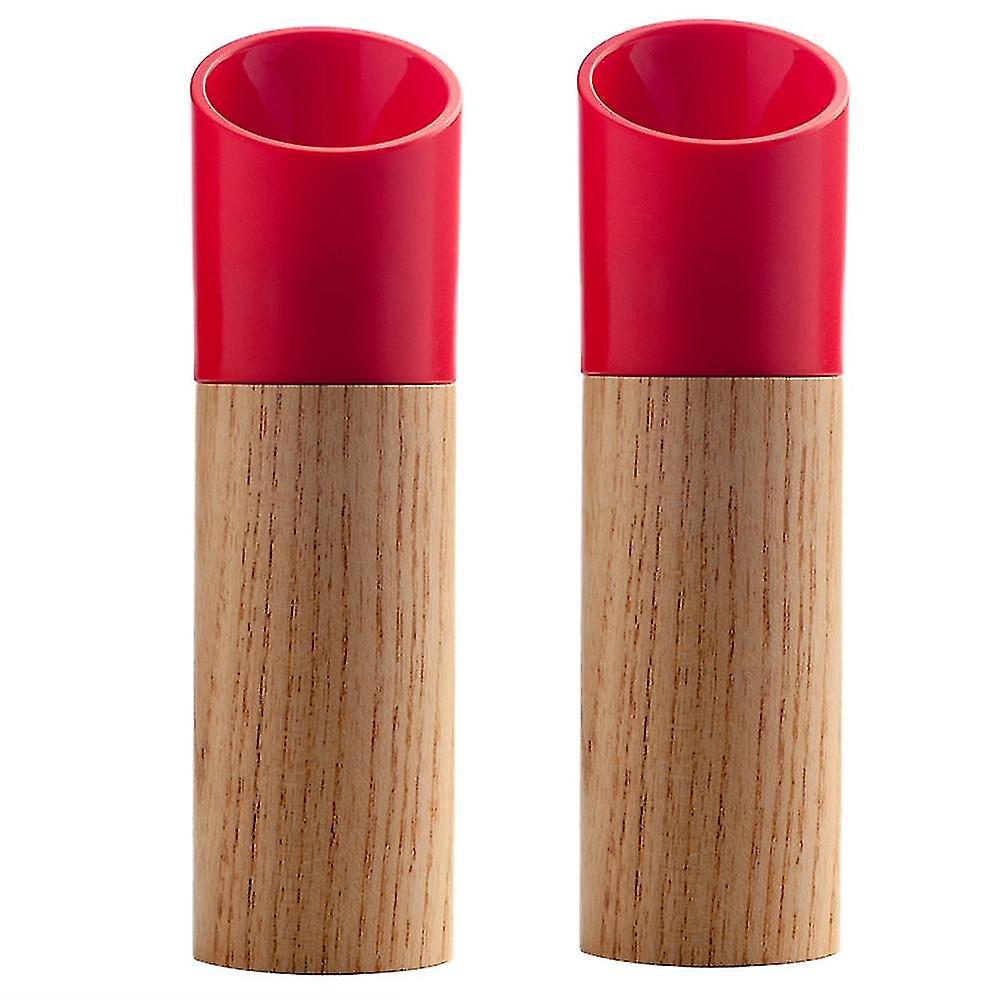 Salt And Pepper Grinder Set With Adjustable Grind Size
