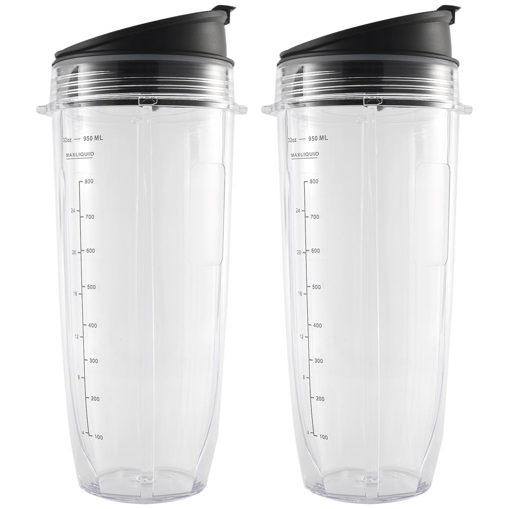 32-Ounce Cup with Sealed Lid Ninja and Accessories for Auto-IQ 1000W and Dual Blender