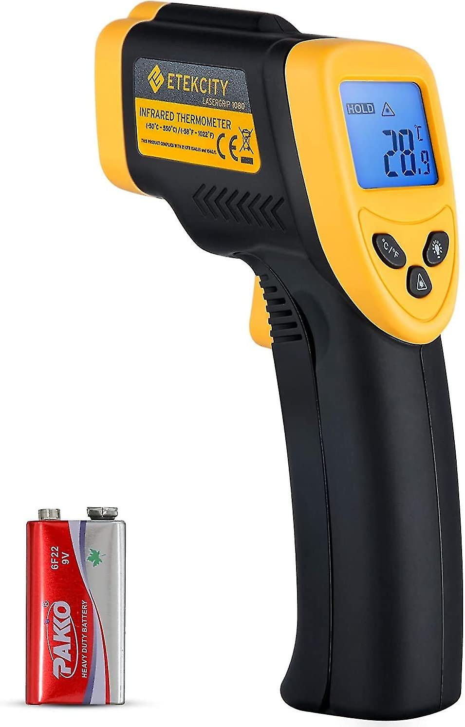 Infrared Thermometer 1080, Heat Temperature Temp Gun For Cooking