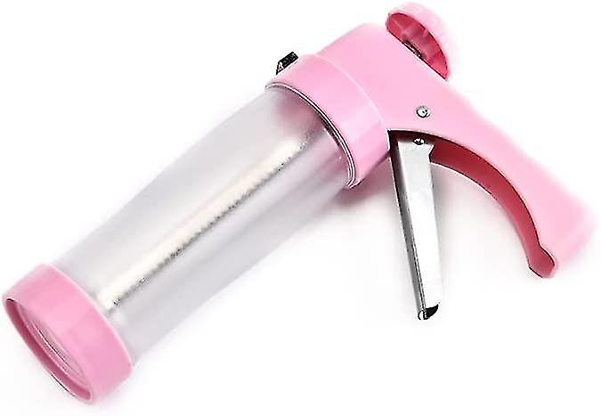 Cookie Press Gun With 16 Christmas Cookie Press Stencil Discs And 5 Icing Tips, Multifunctional Cookie Press Kit