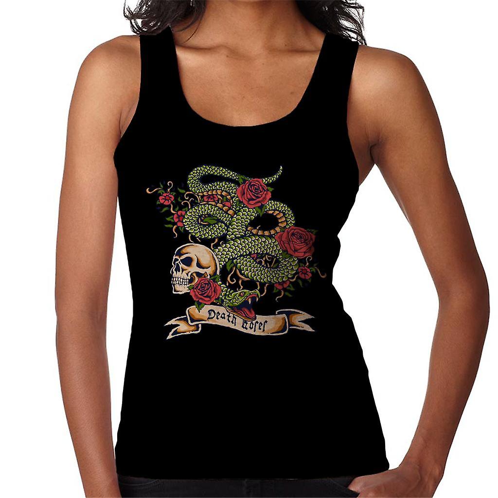 First Sin Gothic Snake Tattoo Women's Vest