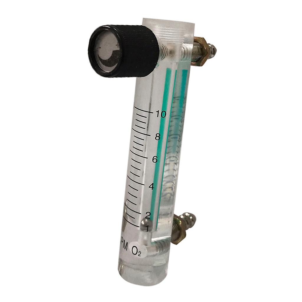 Oxygen Flow Meter Flowmeter with Control Valve for Oxygen Air 1-10L