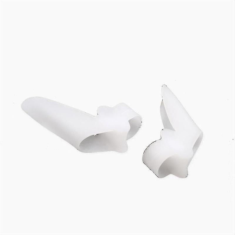 2Pcs=1Pair Silicone Toes Separator Bunion Bone Ectropion Adjuster Toes Outer Appliance Foot Care Tools Hallux Valgus Corrector
