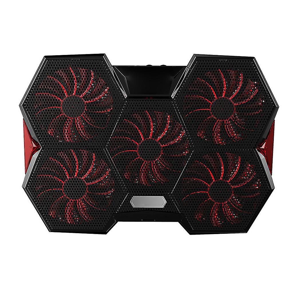 Coolcold Notebook Radiator Computer Base Plate Speed Regulation Lüfter Led