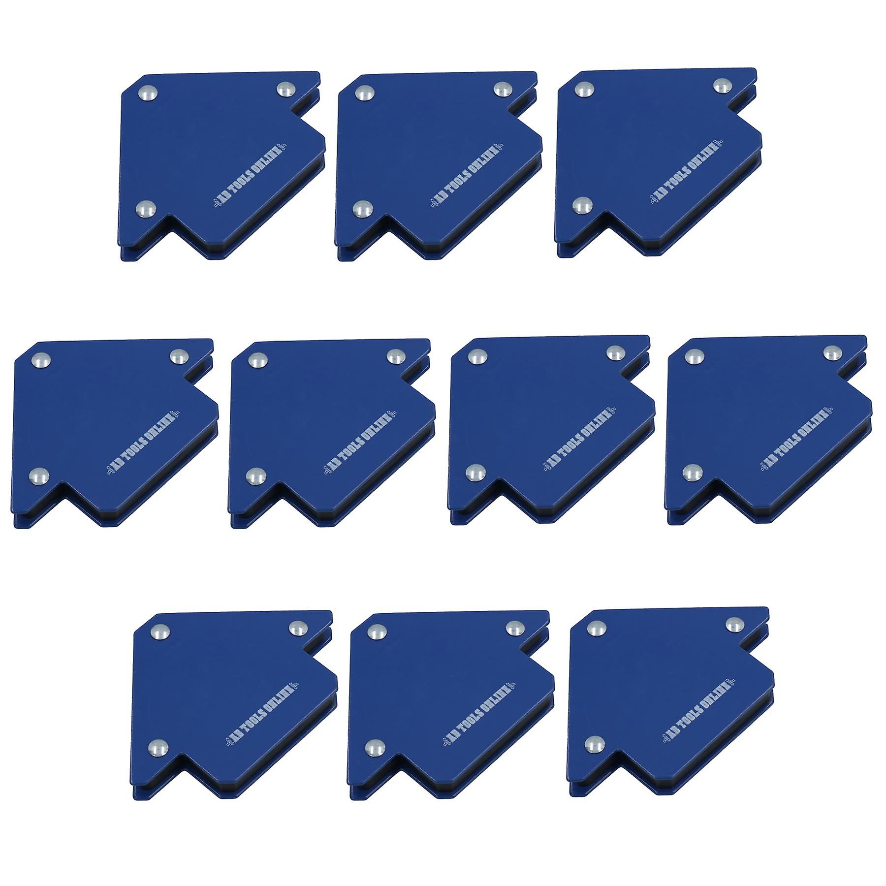 10pk 25lb 75mm Welding Magnet Arrows Welder Holder Support Durable Angles