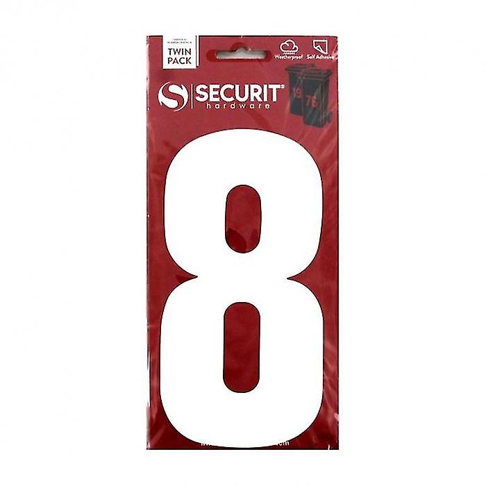 Securit 8 储物箱编号 （2 件装）