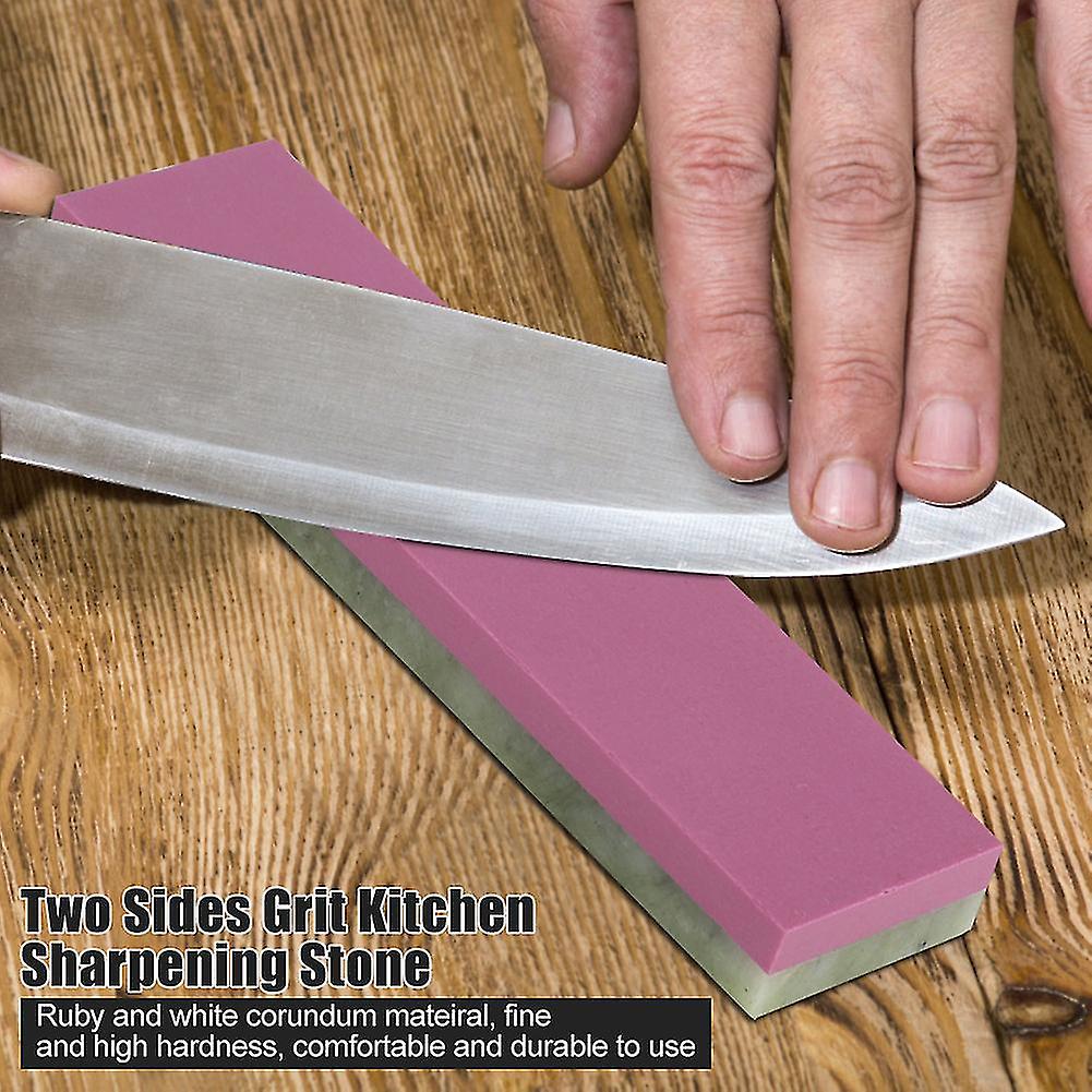 Two Sides Grit Kitchen Sharpening Tool Knife Sharpener Stone Whetstone(3000#&10000#)