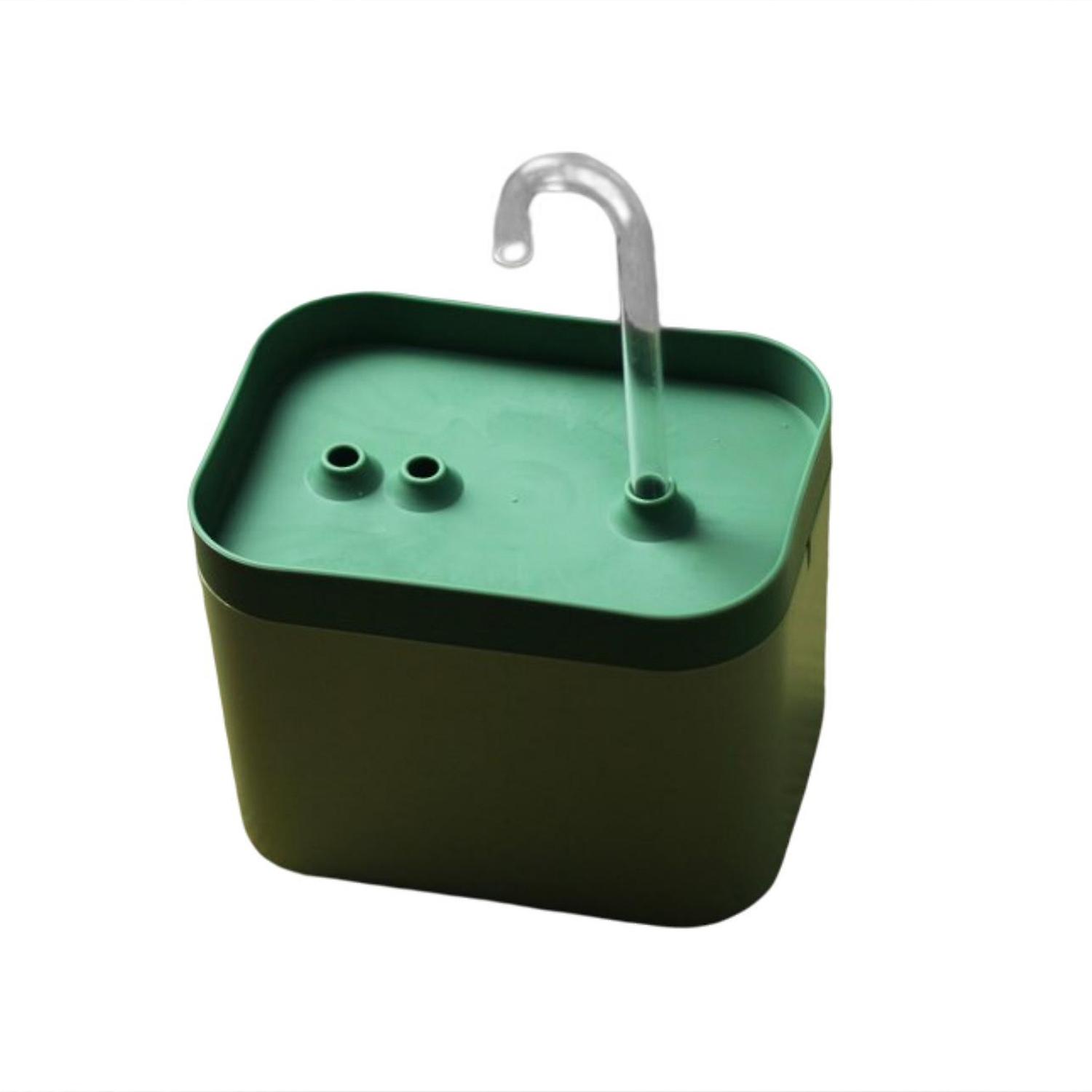 Cat Drinking Bowl Large Capacity Food Grade Low Noise Detachable Feed Pet PP Material Auto Filter US