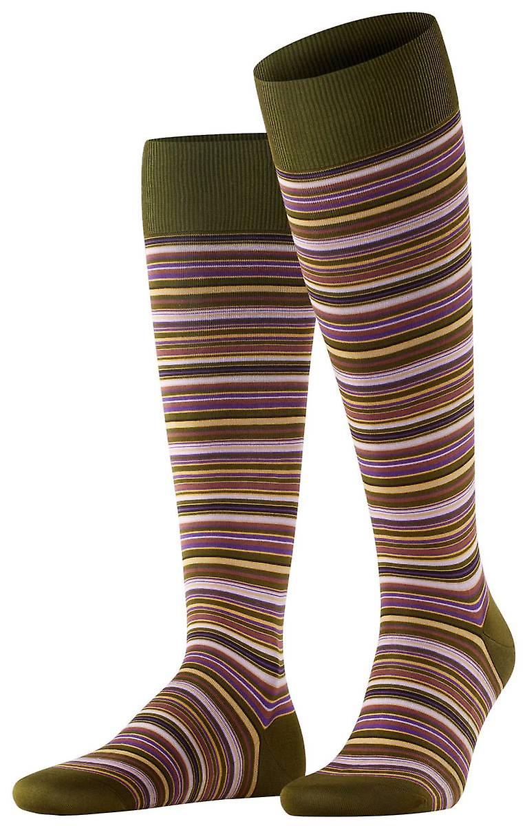 Falke Microblock Knee High Socks - Arctichoke Green
