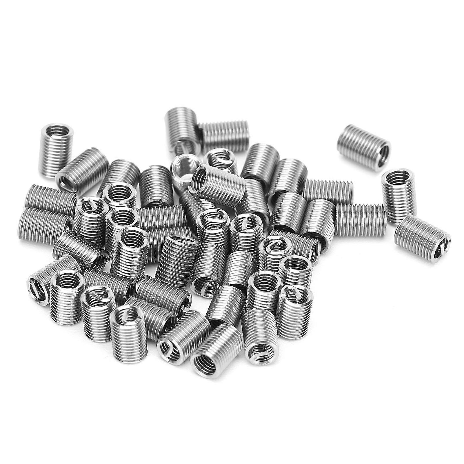 50Pcs Wire Thread Insert M3.5 x 0.6 Threaded Protection Socket Screw Bushing Repair Nut3D