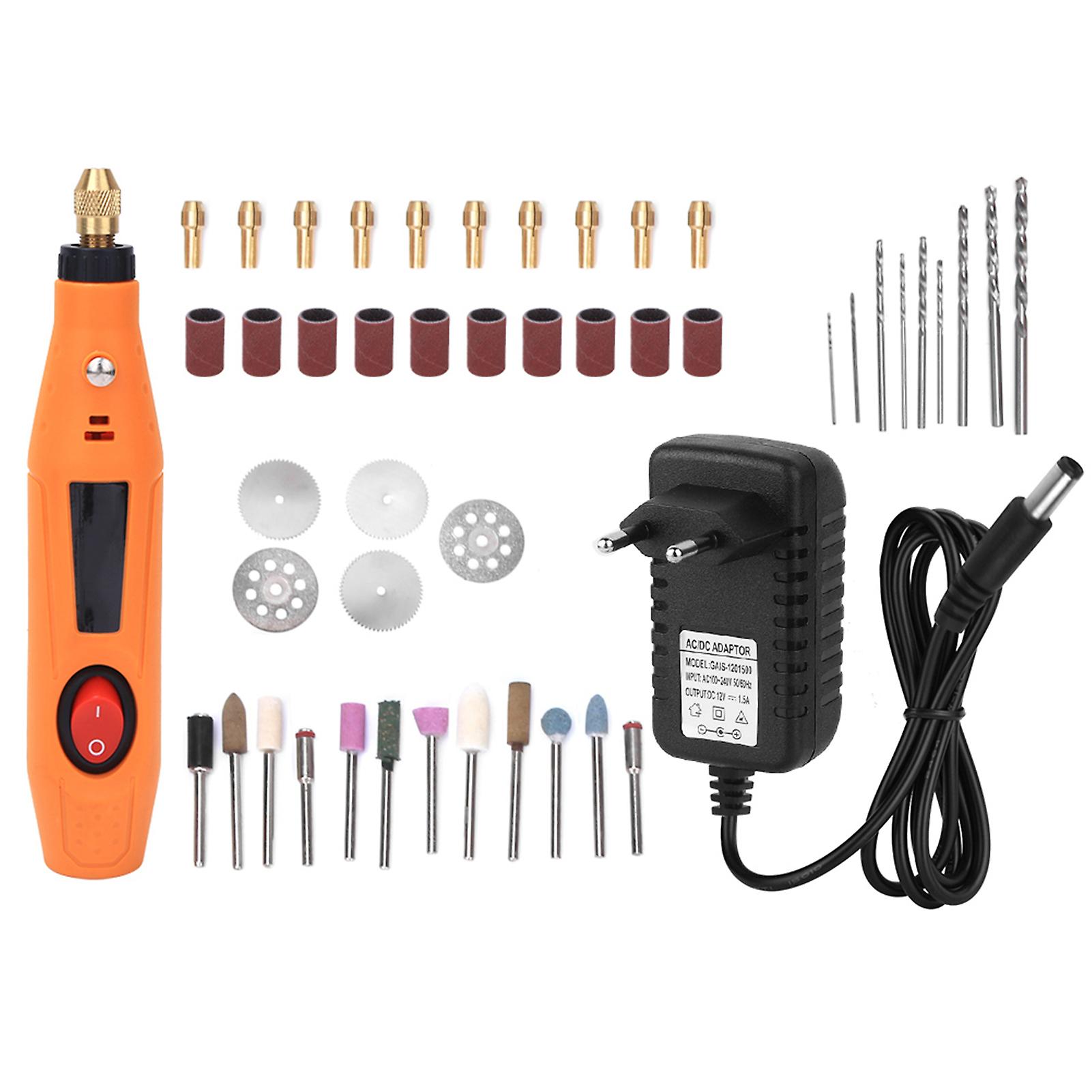 Mini meuleuse électrique 12 V, ensemble d'outils de polissage et de meulage pour jade, 16 000 tr/min