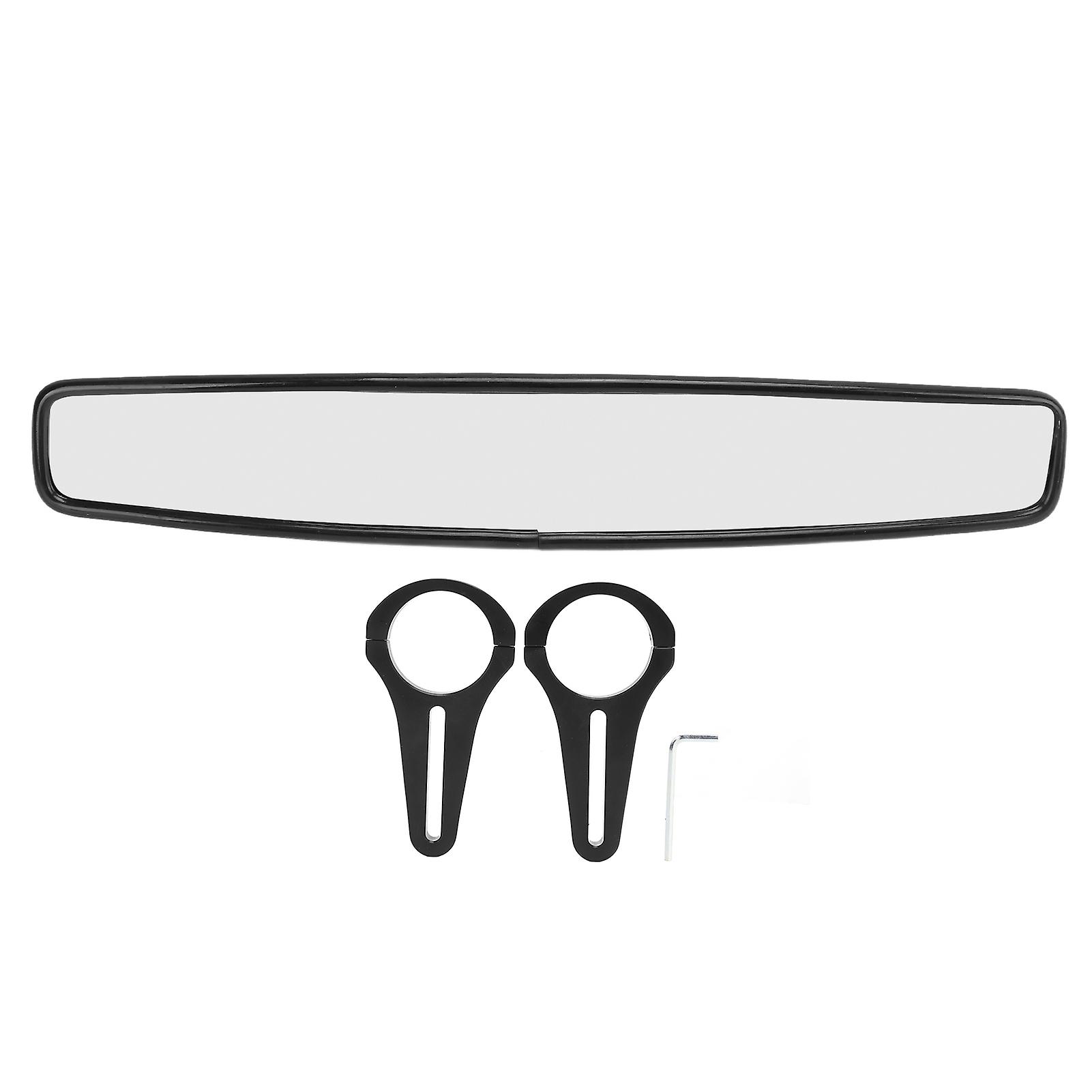 Racing Convex Mirror with 1.75" to 2" Clamp Replacement for Yamaha Viking and Viking 6-Seater