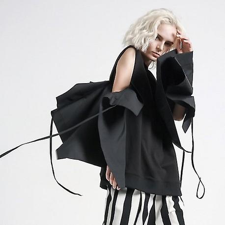 Loose Ribbon Stitching Loose Blouse