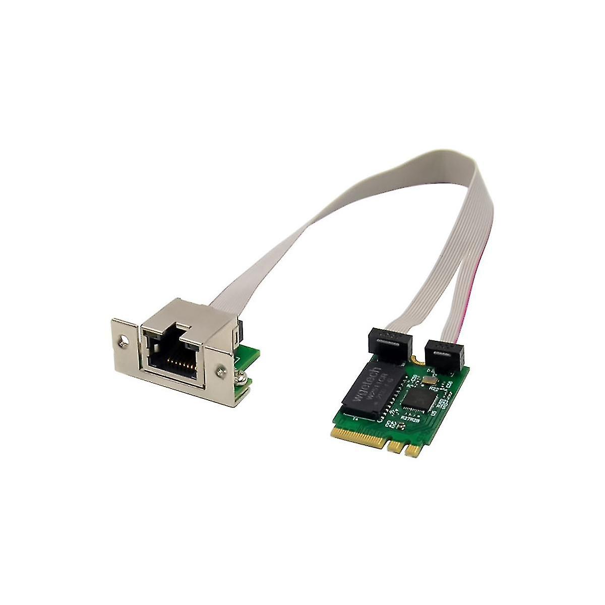 M.2a + e Rtl8111f Gigabit-Netzwerkkarte Single Port Rj45 Ethernet-Netzwerkkarte Industrie-Computer-LAN