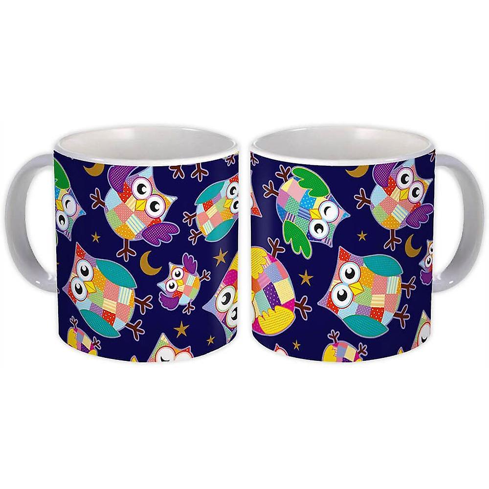 礼品杯：猫头鹰图案