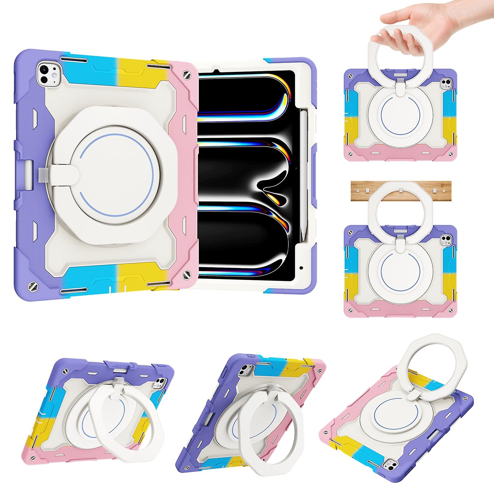 Ring Holder Tablet Case For iPad Pro 13 2024