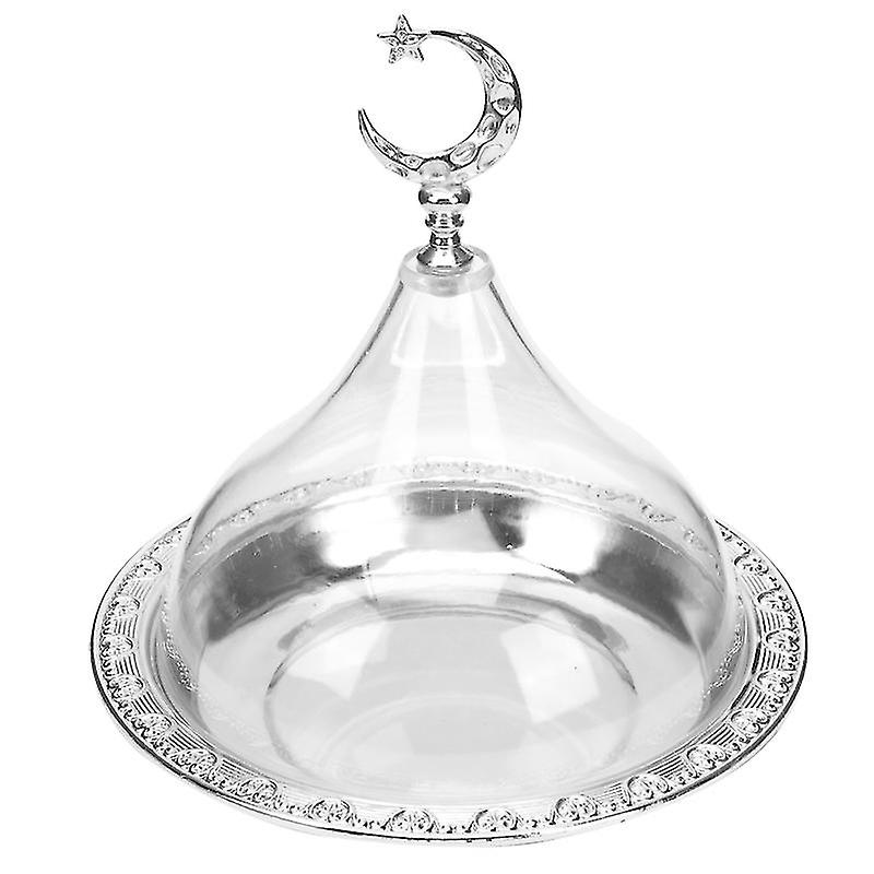 1pcs Food Tray With Clear Lid