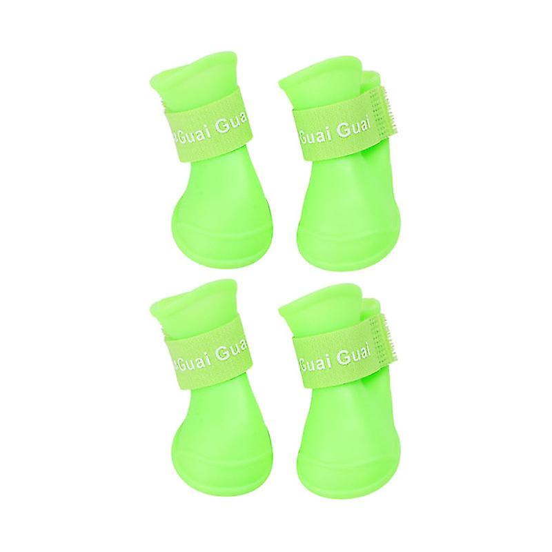 1pcs Rubber Rain Shoes For Dog