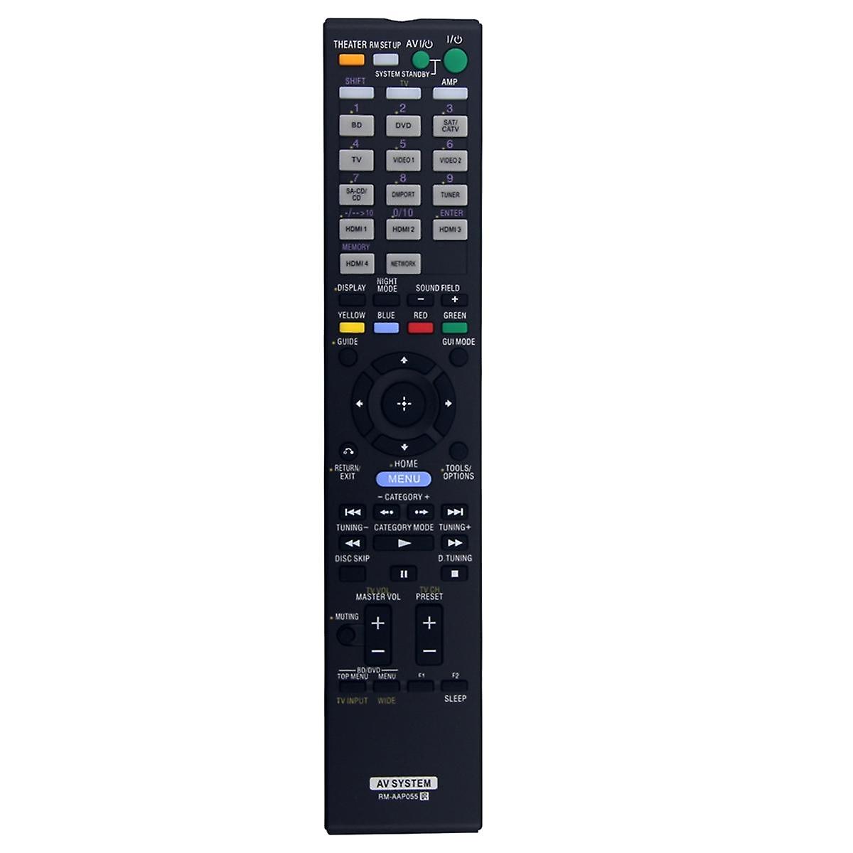 -AAP055 Remote Control Replace for AV Receiver STR-DN2010 Home Theater Audio Video Receiver
