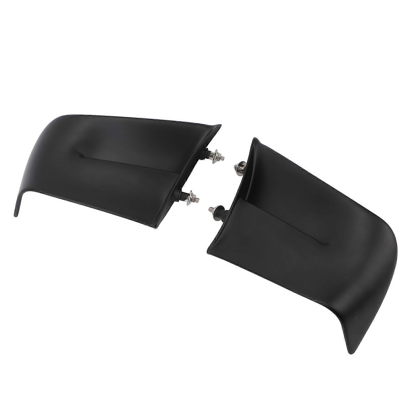 Paar Motorrad Winglet Mattschwarz Perfect Fit Side Fixed Wing Ersatz für DUCATI Panigale V4 V4S V4R 2022 bis 2023