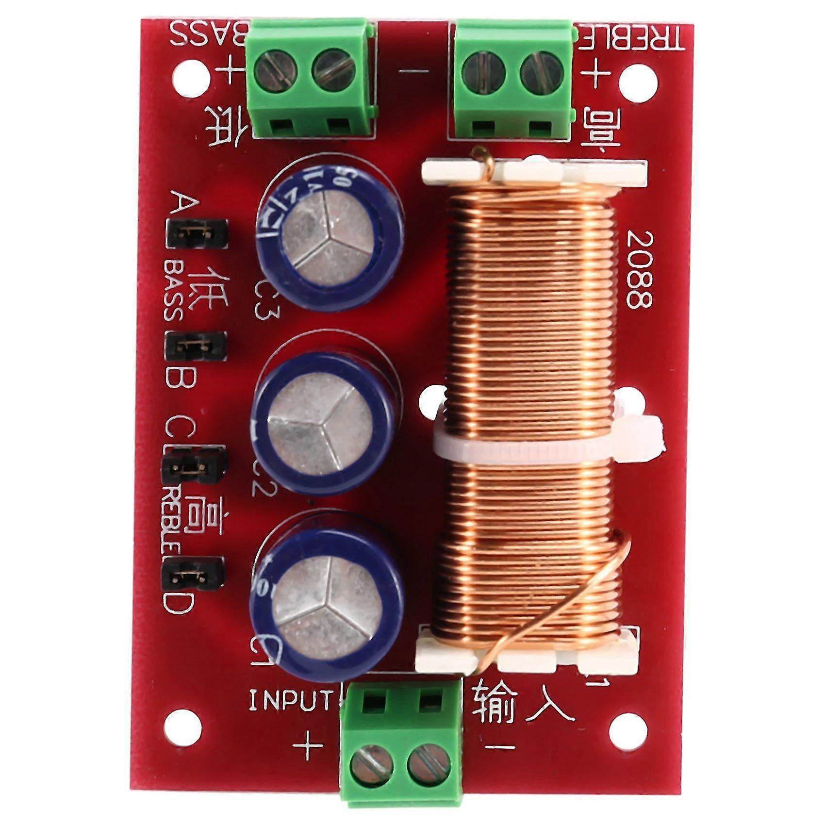 YLY-2088 Divisore di Frequenza Audio 400W Regolabile 2 Vie Crossover Filtri Full Range Alti Bassi Fre
