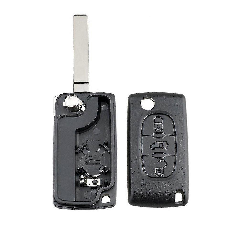Fits For Peugeot Partner Citroen Berlingo Or Dispatch 3 Button Key Fob Remote Case Key Case Key Protector