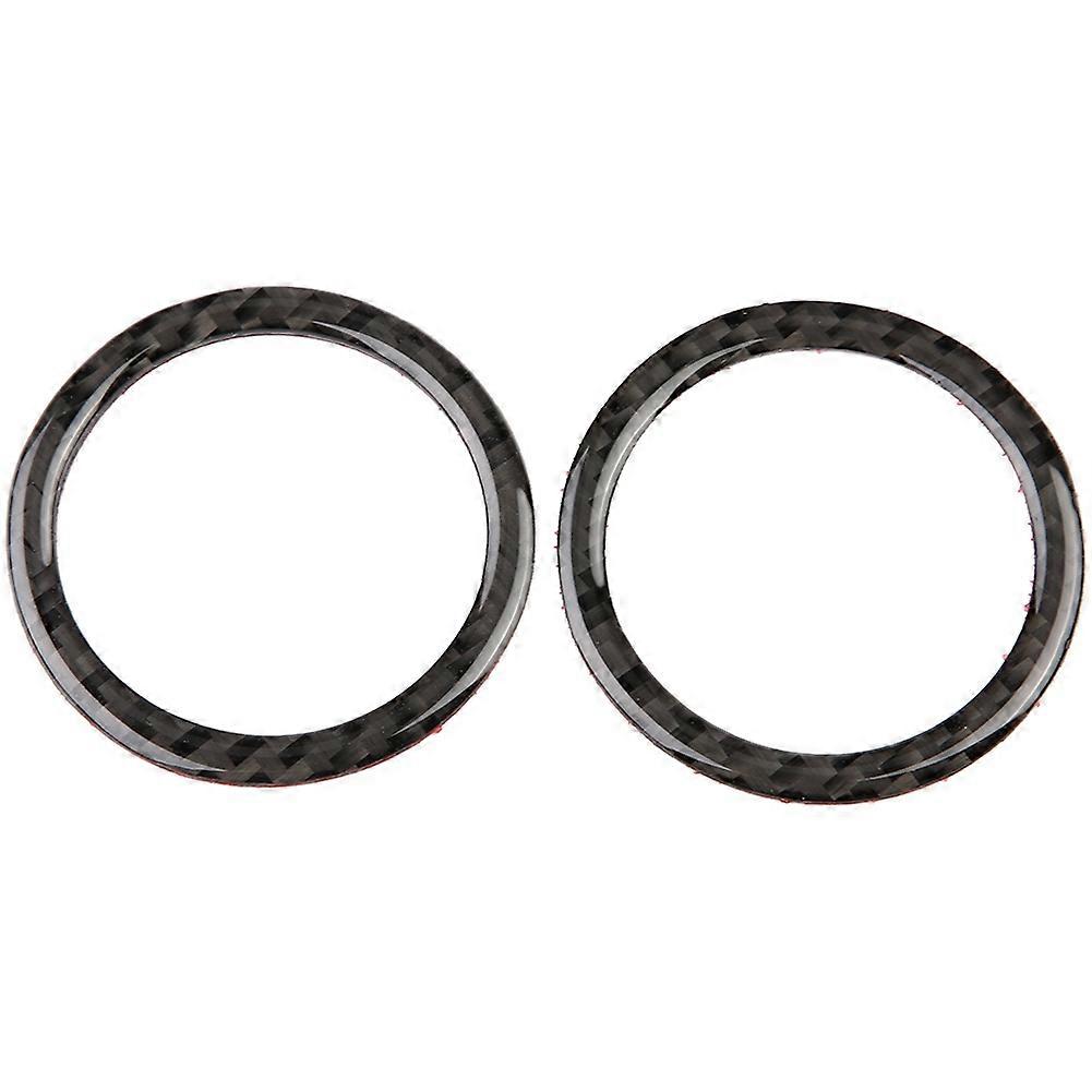 2 قطع تكييف الهواء تنفيس منفذ حلقة الديكور تريم غطاء لمرسيدس بنز الفئة C W204 05-12