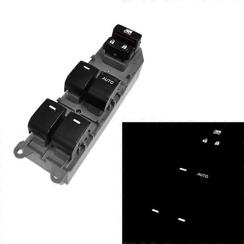 Right Driving RHD For Toyota RAV4 Camry Corolla Yaris Vios Highlander Auto LED Lighted Power Window Button Switch