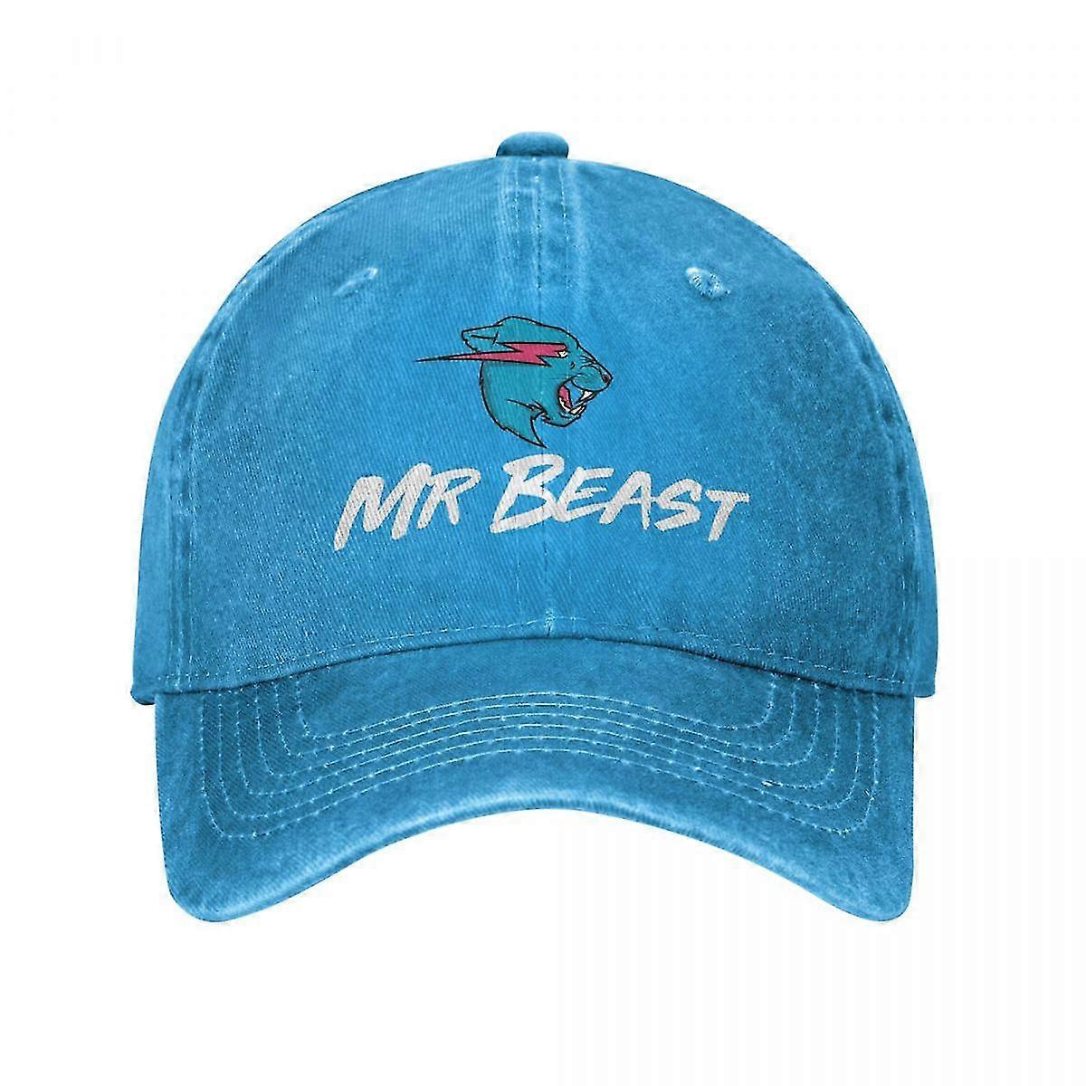 GYFDYM Printemps Automne Hommes Femmes Vintage Mr Game Queue de cheval Casquette de baseball Mr Gaming Beast
