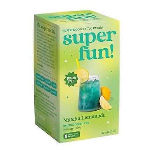 Tealish Superfun Matcha Lemonade Iced Tea, 8 Count